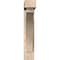 Ekena Millwork Thorton Block Smooth Bracket w/ Offset Brace, Douglas Fir, 5 1/2"W x 22"D x 30"H BKT0604X22X30THR05SDF - alternate 4